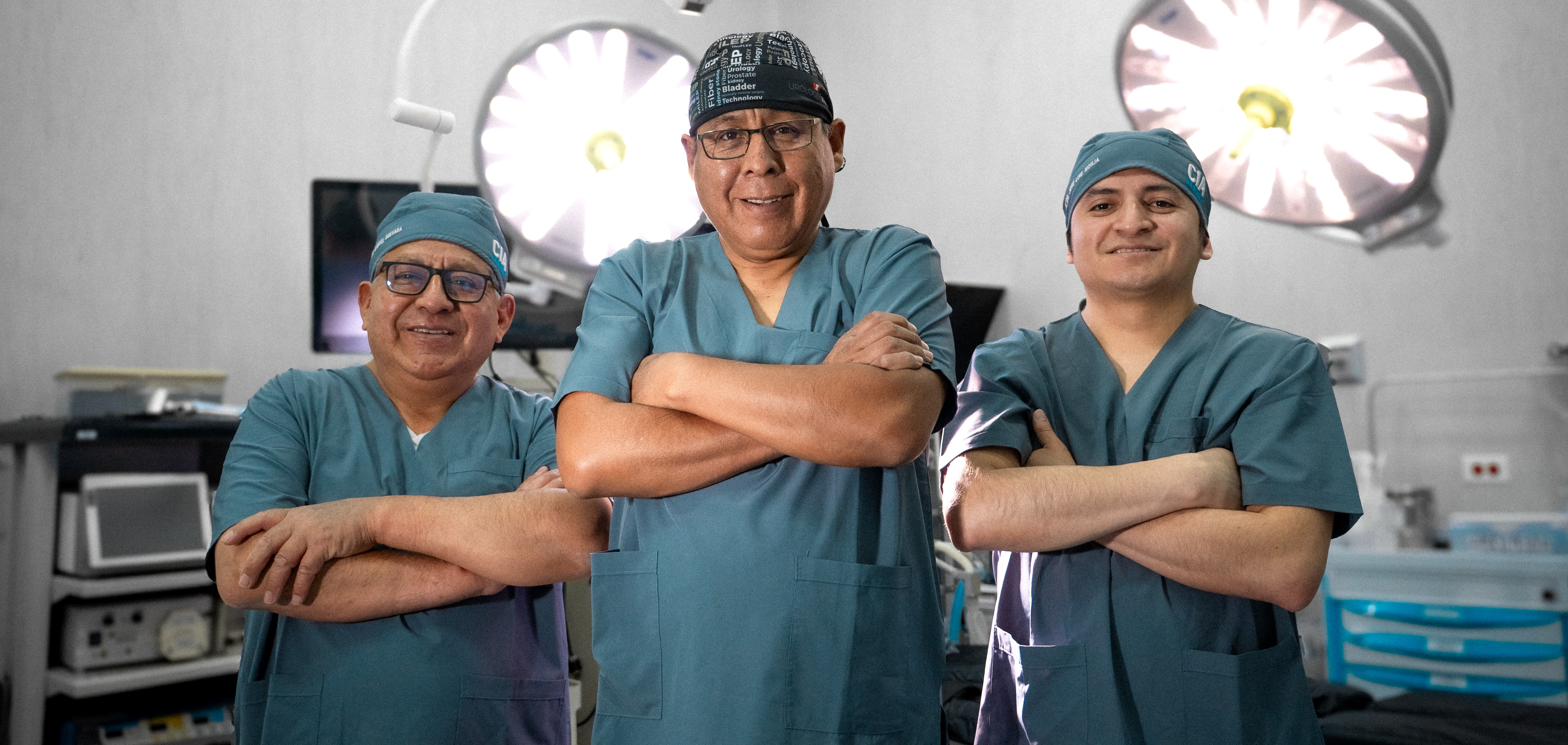Equipo médico de urología